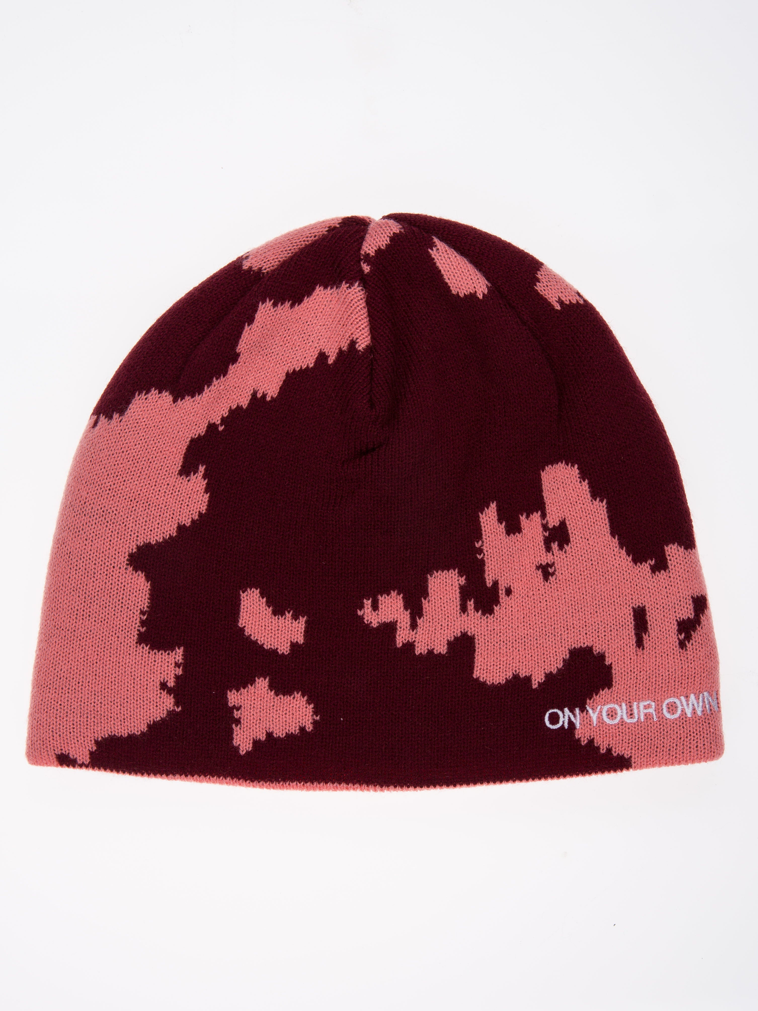PATTERN BEANIE – RED