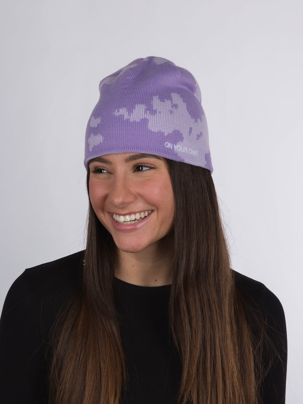 PATTERN BEANIE – LAVENDER