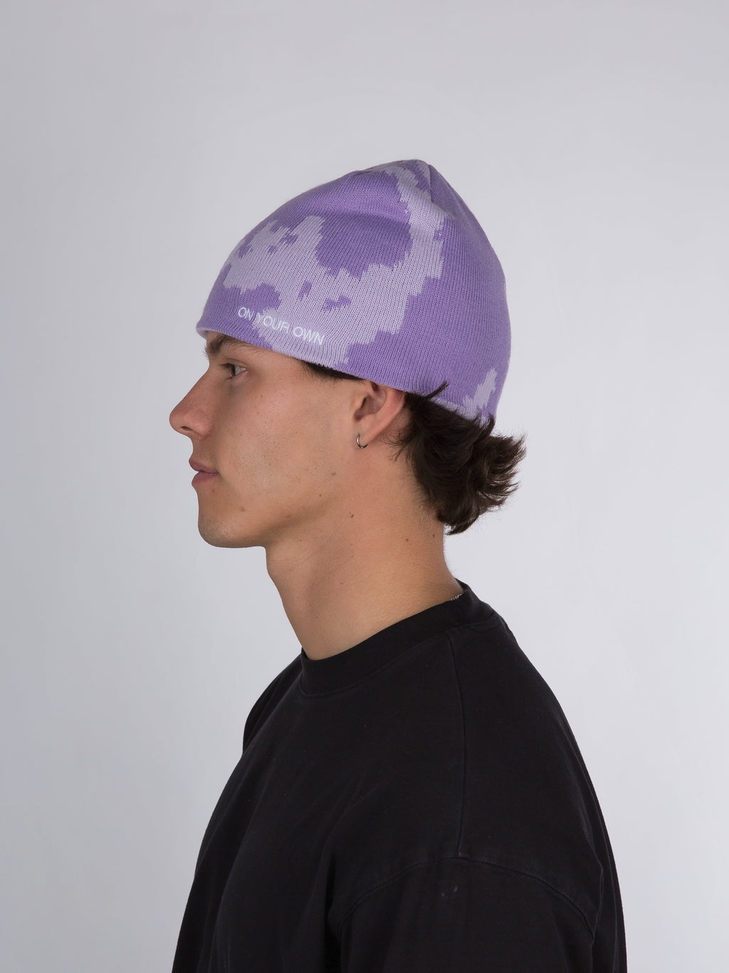 PATTERN BEANIE – LAVENDER