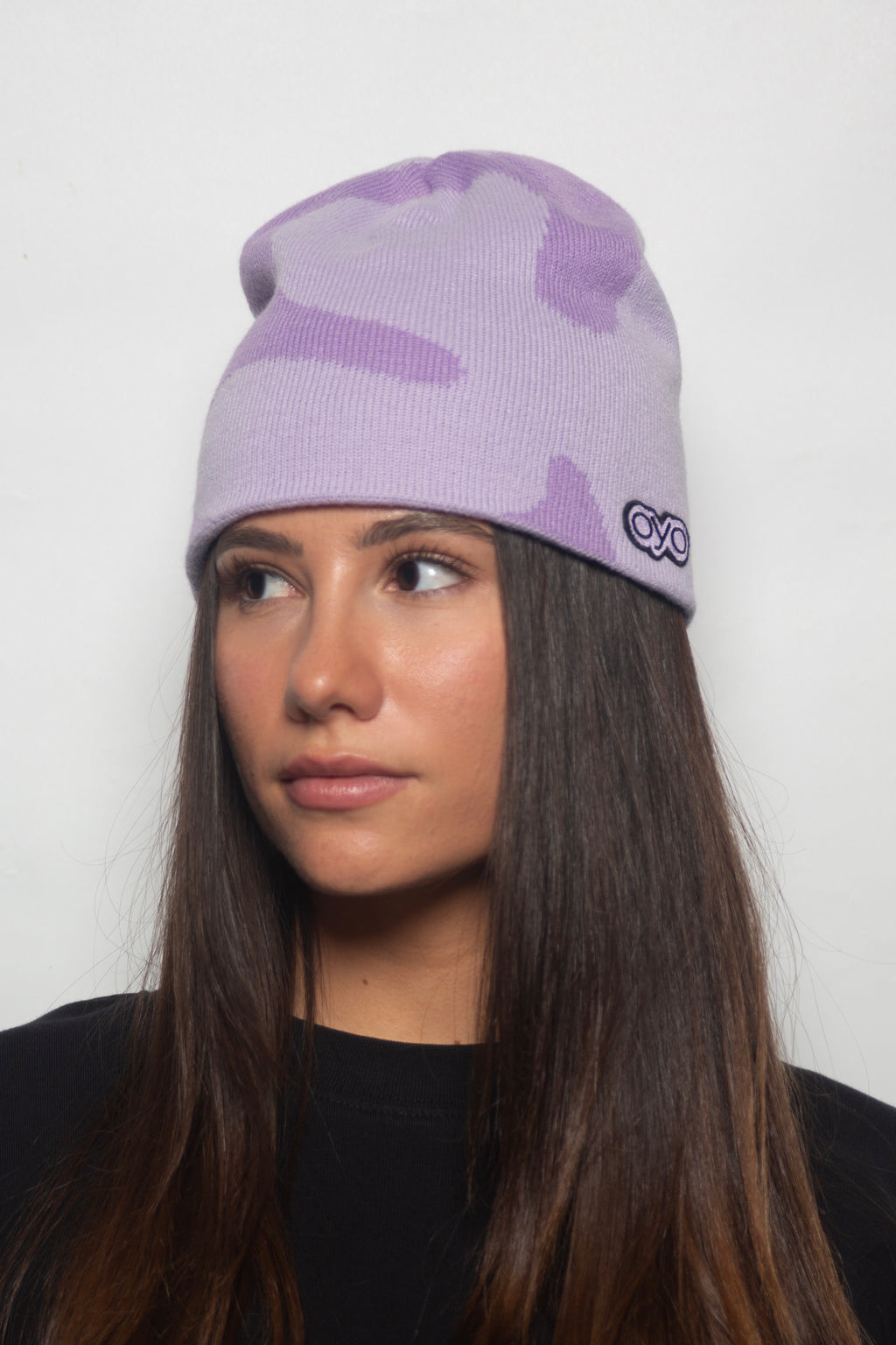 PATTERN BEANIE – LAVENDER