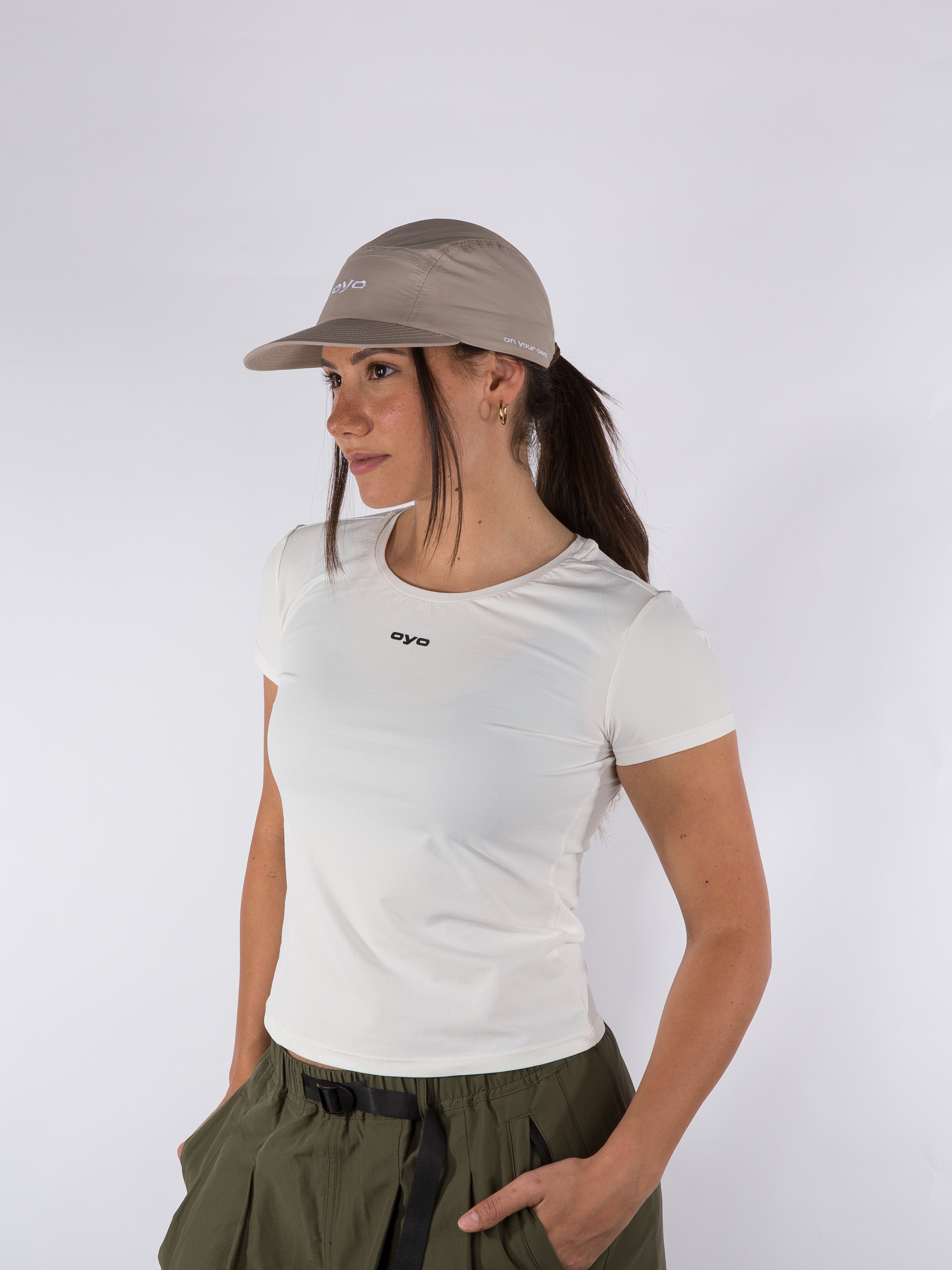 WOMENS SPORT TSHIRT - OFF WHITE
